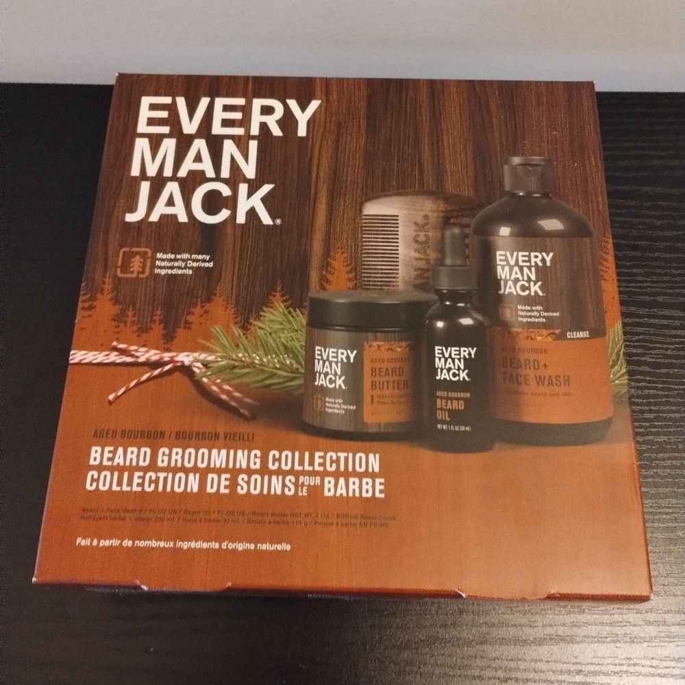 Every Man Jack Beard Grooming Collection Box Set
